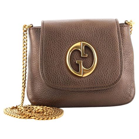 gucci limited edition 1973 leather shoulder bag|gucci shoulder bags on sale.